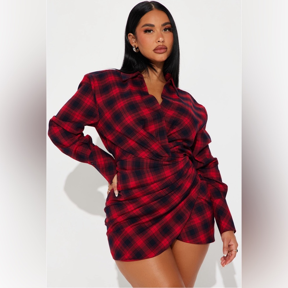 Under wraps mini dress